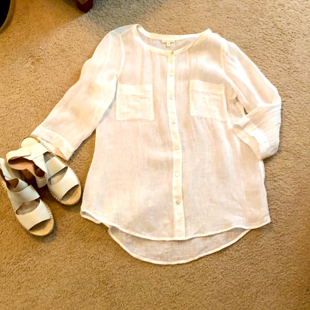 Eileen Fisher Linen Tunic
